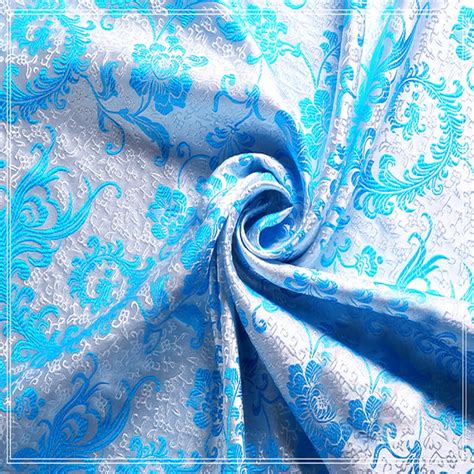 blue metallic brocade fabric|light blue brocade fabric.